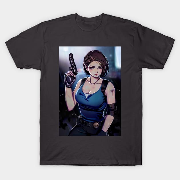 Jill Valentine T-Shirt by dat_cravat